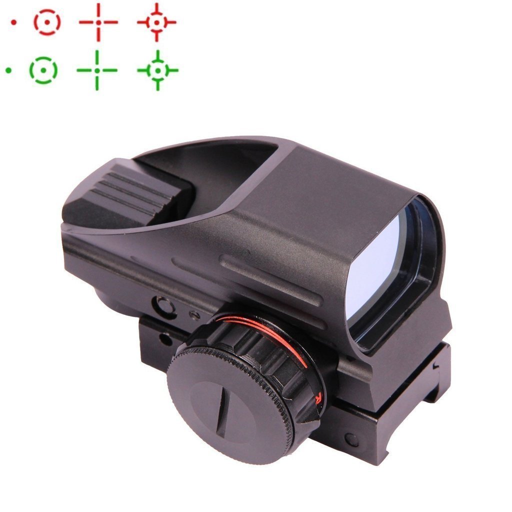 UUQ® Tactical Holographic Red Green Reflex Scope Sight 4 Reticles » The